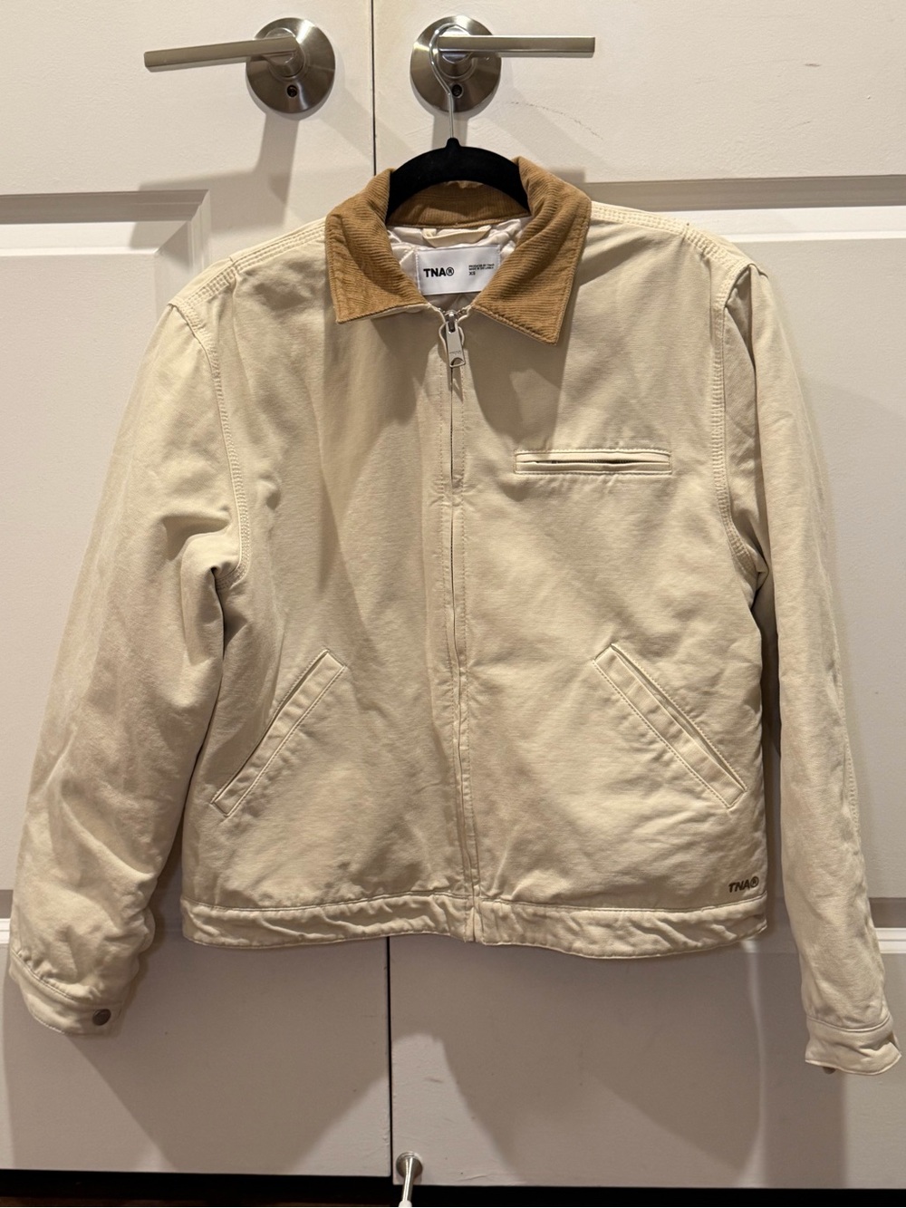 Aritzia TNA Dale Jacket Gd Mullein Sz: XS NWOT